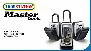 Fast & Secure Key Sharing with Master Lock Push Button Key Safe | Toolstation