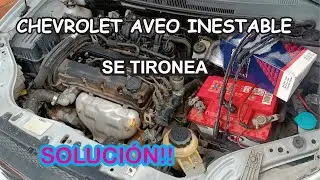 Chevrolet AVEO se tironea y pierde potencia, esta fue la solución
