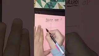 what is position vector?