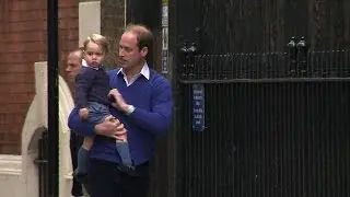 Britain celebrates a royal birth