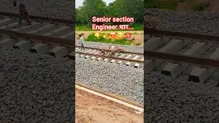senior section engineer thar gadi। #shorts #funny #videos #trending #viral #construction #sort