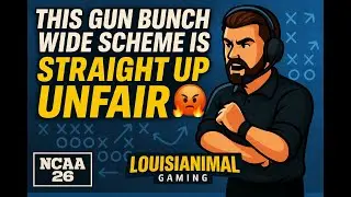 This GUN BUNCH WIDE Scheme is STRAIGHT UP UNFAIR 😤🔥 | NCAA Football 26