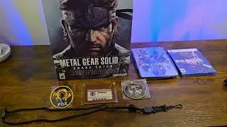 MGS3 METAL GEAR SOLID 3 DELTA COLLECTORS EDITION UNBOXING
