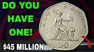 Rare UK 50p Coins That Could Change Your Life  Top 5 Most Valuable Fifty Pence Coins!