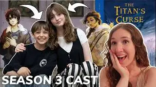 NICO AND BIANCA DI ANGELO HAVE BEEN CAST || Comic Con Official Season 3 Announcement