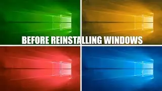 Installing Windows 10, Part 3 - Pre Installation Steps
