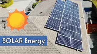 SOLAR POWER ☀️ on Our House in BC