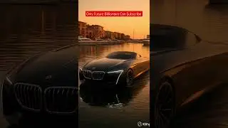 Black BMW 🖤 Ai Video🔥BMW BOAT🤯#subscribe #bmw #car