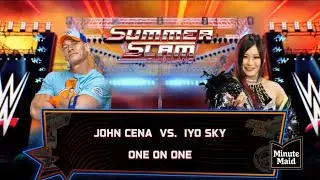 JOHN CENA VS IYO SKY REMATCH WWE 2K25 Simulation Match