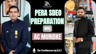 PERA SDEO Preparation | Special Session with Touseef Hassan | AC Muridke | TAZ Vlogs