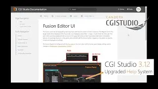 CGI Studio 3.12 - Upgraded Help System