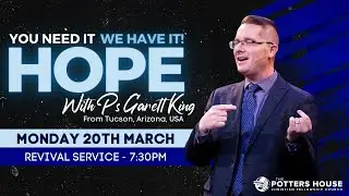 Monday 20th March | 7:30pm | The Chill Pill | Ps Garett King