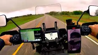 A Cool Day in the Countryside part 2 of 3. No Talking Ride along on the Harley Davidson Pan America!