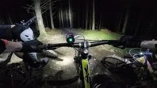 Slipping into Darkness - Night Ride Hopton Wood