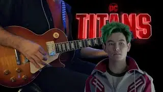DC Titans Main Theme Metal Guitar Cover