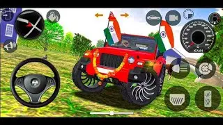 😱 LIVE | Indian Car Simulator 3D Gameplay 🚘 | Mahindra Thar Offroad | Gadi Wala Game | Sonu Bhai