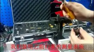 New Common Rail BOSCH DENSO Injector Reparing Measuring Tool Operating Video-1