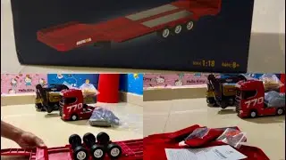 Let's go see the new car trunk opening activity.😱#excavator #car #viral #shortvideos 