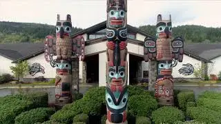 The Totem Poles of 7 Cedars