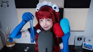 【桃辿まいる】スライムの音って癖になるよね😈【ASMR / 4K】