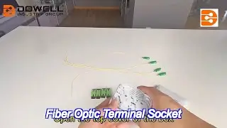 ftth 4 cores indoor fiber optic abs box