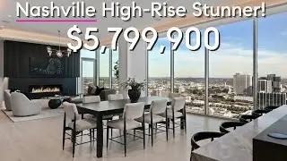 Tour this Jaw-Dropping $5.8M Luxury Penthouse in Downtown Nashville