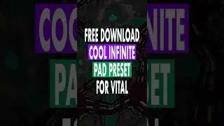 FREE infinite pad preset for VITAL #shorts #EDM #ambientmusic