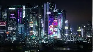 Night City View | Cyberpunk 2077 Live-Wallpaper