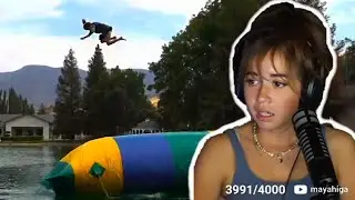 Maya reacts to clips from Sh*t Camp