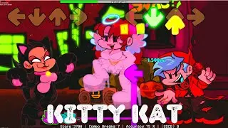 FNF vs Sunday Night Spookin' - Kitty Kat | Happy Halloween Mod