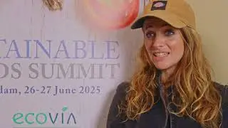 Sophie Gregory at the Sustainable Foods Summit Europe 2025