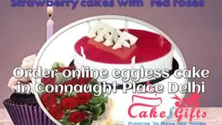 Order online Eggless cake delivery in Connaught Place Delhi