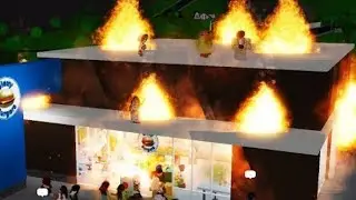 Blox burg burned to bits (Breaking News)
