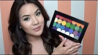 Coastal Scents BRIGHT Palette Swatches+Review | makeupfreeek