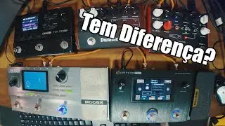 Mesmo Impulse Response em Pedaleiras Diferentes l Mooer Ge200, Hotone AMPERO One, Line 6 HX STOMP