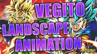 VEGITO BLUE SUMMON ANIMATION *HD* (LANDSCAPE MODE) - DRAGON BALL LEGENDS