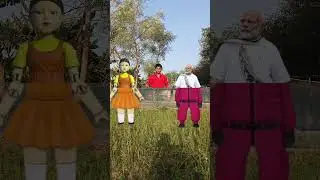 Squid Games | Red Light Green Light | Squid Game Season 2 |  Narendra Modi #shorts