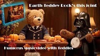 Darth Teddy rock's this joint - Humorus AI Countrymusicvideo