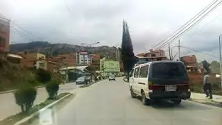 AVENIDAS: FRANCISCO BEDREGAL - MARIO MERCADO - MAX FERNANDEZ. CIUDAD DE LA PAZ.