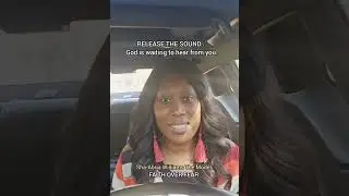 RELEASE THE SOUND! God's waiting to hear from you. #faith #healing #mindset #motivation #fyp 