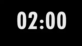 2 Minute Timer | 2 Minute Countdown Timer