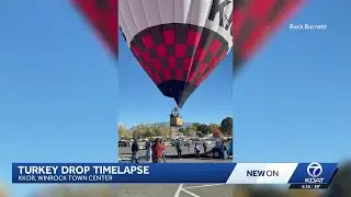 'Turkey Drop' winner gets prizes but no turkey