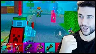 You MUST Get 10 KILLS & Win Battle Royale Pixel Gun 3D (CHALLENGE)
