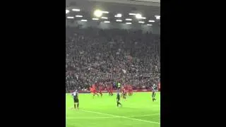 Capital One Cup round 5 vs Bournemouth, Nathaniel Clyne goal celebrations⚽️🔴🔴