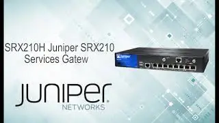 SRX210H Juniper SRX210 Services Gateway with 2GbE+ (Refurbished)