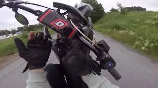 Yamaha DT 50 stunttia