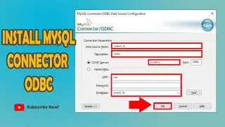How to Install MySql Connector ODBC drivers for MySql