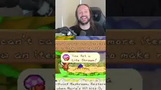 A real first time ever! #papermario #randomizer #speedrun #nintendo