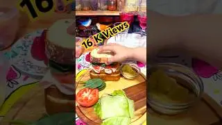 Turkey Sandwich  -  Strawberry Milk  -  Suhoor Meal Ideas       #Shortsfeed