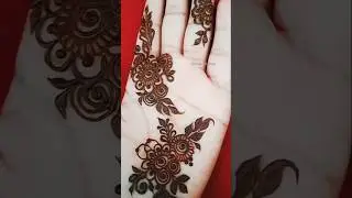 good looking mehendi design for front hand 🤗🥰😍#mehndishow #shorts #henna #ytshorts #youtuber #reels